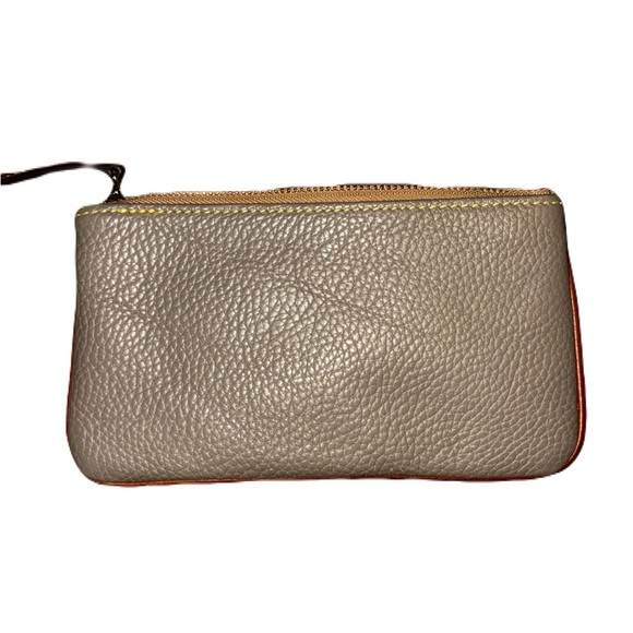 Dooney & Bourke Pebbled Canvas Lined Wristlet Wallet with Card Slots - Picture 2 of 5